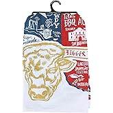 Primitives by Kathy LOL Made You Smile Dish Towel, Super Texas 28.00" x 28.00"