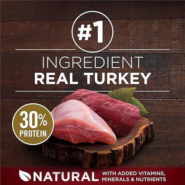 PURINA ONE TRUE INSTINCT WITH A BLEND OF REAL TURKEY AND VENISON DRY DOG FOOD – 7.4 LB. BAG