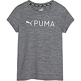 Puma Girls Active Essentials Short Sleeve Performance T-Shirt