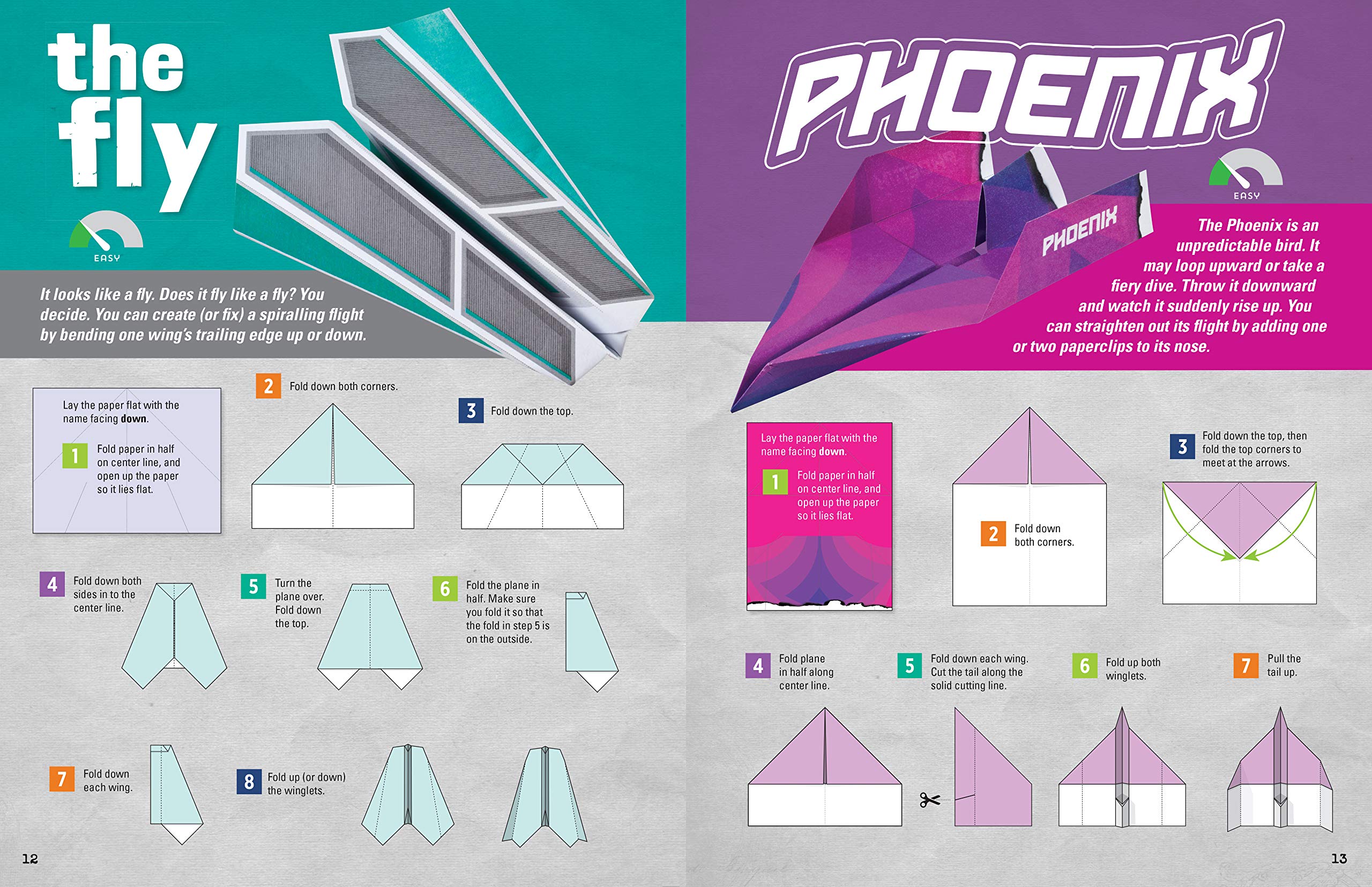 Fold and Fly Paper Airplane Kit