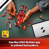 LEGO Speed Champions Ferrari SF-24 F1 Race Car 77242 with Minifigure view 6
