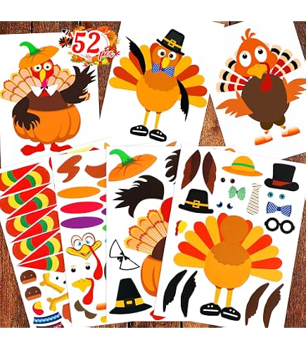 Big Dot Of Happiness Thanksgiving Selfie Scavenger Hunt Game - Set Of 12 Pumpkin-Shaped Cards For Fall Parties - View #14