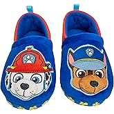 Paw Patrol Toddler Slippers,Chase Marshall,Skye Everest Plush Slipper, Toddler Size 5/6 to 11/12