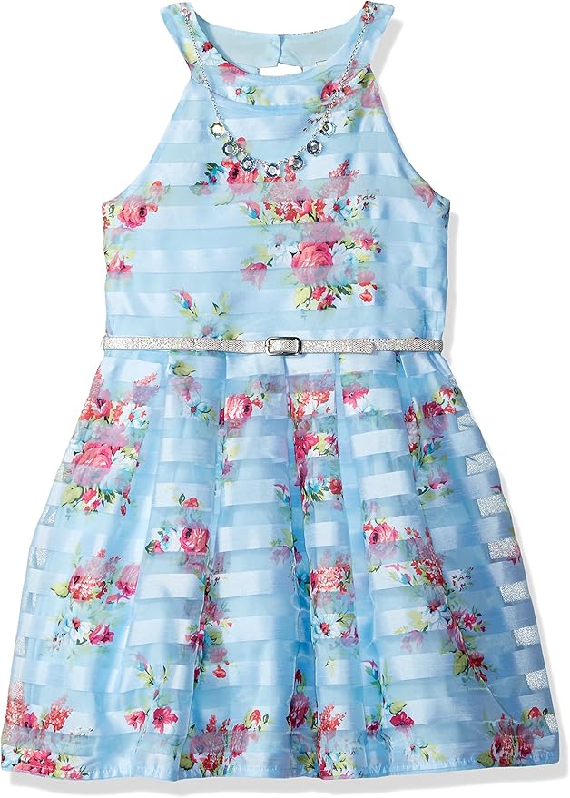 periwinkle skater dress