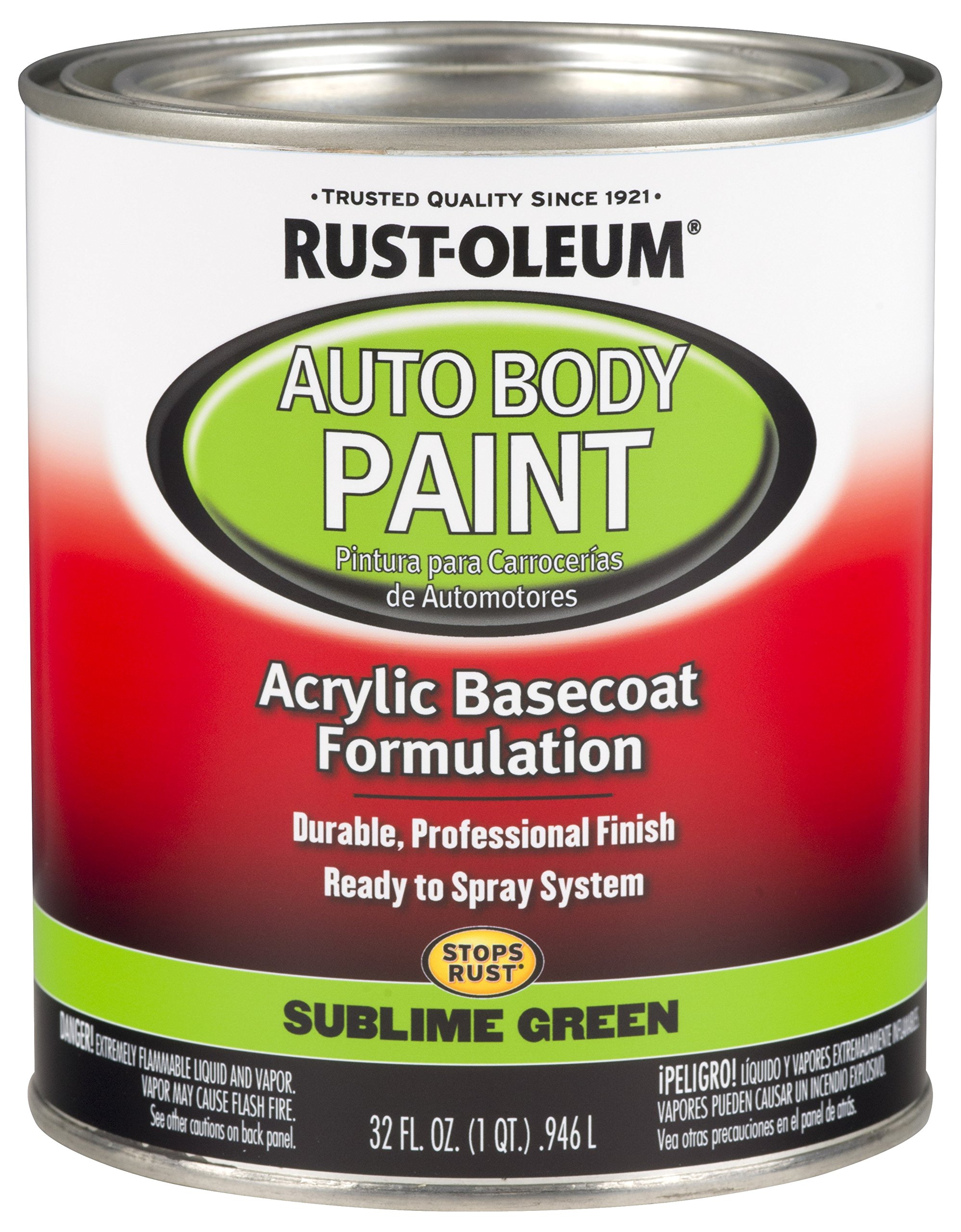 Galleon RustOleum 275235 Sublime Green Automotive Auto Body Paint 32 Oz.
