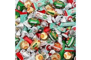 SUNNY ISLAND Christmas Candy Mix - Famous Brands' Chocolate Candy Assortment, Individually Wrapped, 3-Pound Variety Pack - About 120 Pieces