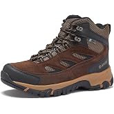 HI-TEC Yosemite WP Mid Waterproof Hiking Boots for Men, Lightweight Breathable Outdoor Trekking Shoes