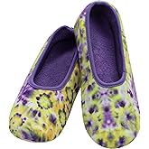 Snoozies 2 Dye for Tie Dye Ballet Slippers - Tie Dye Slippers for Women