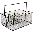 Maypes Utensil Caddy – 2-Piece Portable Cutlery, Napkin & Plate Holder For Picnics, BBQs, Parties (Silverware Organizer) - View #10