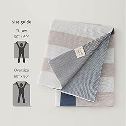 Double Stitch by Bedsure Twin Size Throw Blanket