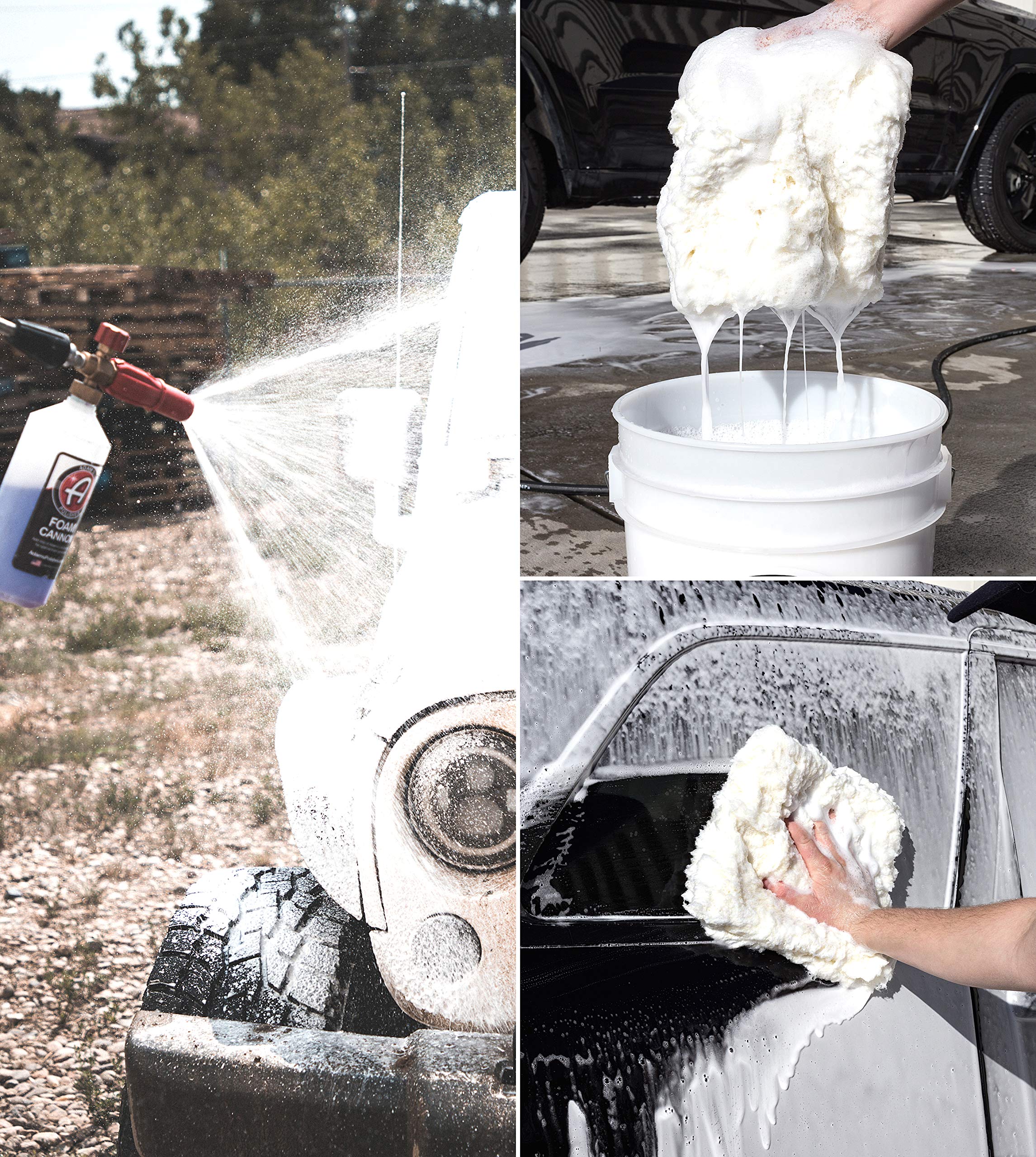 Adam's Foam Cannon Car Wash Kit Produces Thick, Luxurious Foam