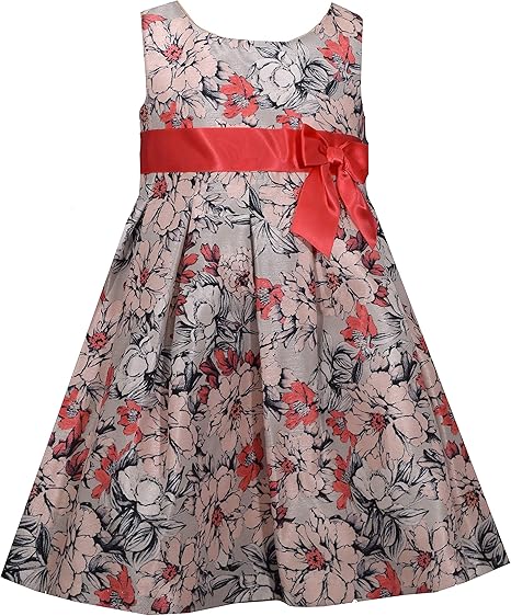 Amazon Bonnie Jean スプリングドレス 花柄 幼児 女の子 Us サイズ 4t カラー マルチカラー フォーマル 通販