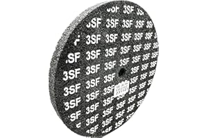 Pro-Graad EXL Unitized Wheel, Silicon Carbide, 6" Diameter x 1/2" Wide x 1/2" Arbor, 3S Fine | (Pack of 1)