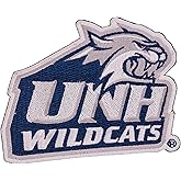 Desert Cactus University of New Hampshire Patch – Embroidered Iron On/Sew On Applique for Blazers, Jackets, Backpacks, Bags, Hats & Tactical Gear – Wildcats (Patch - Design A)