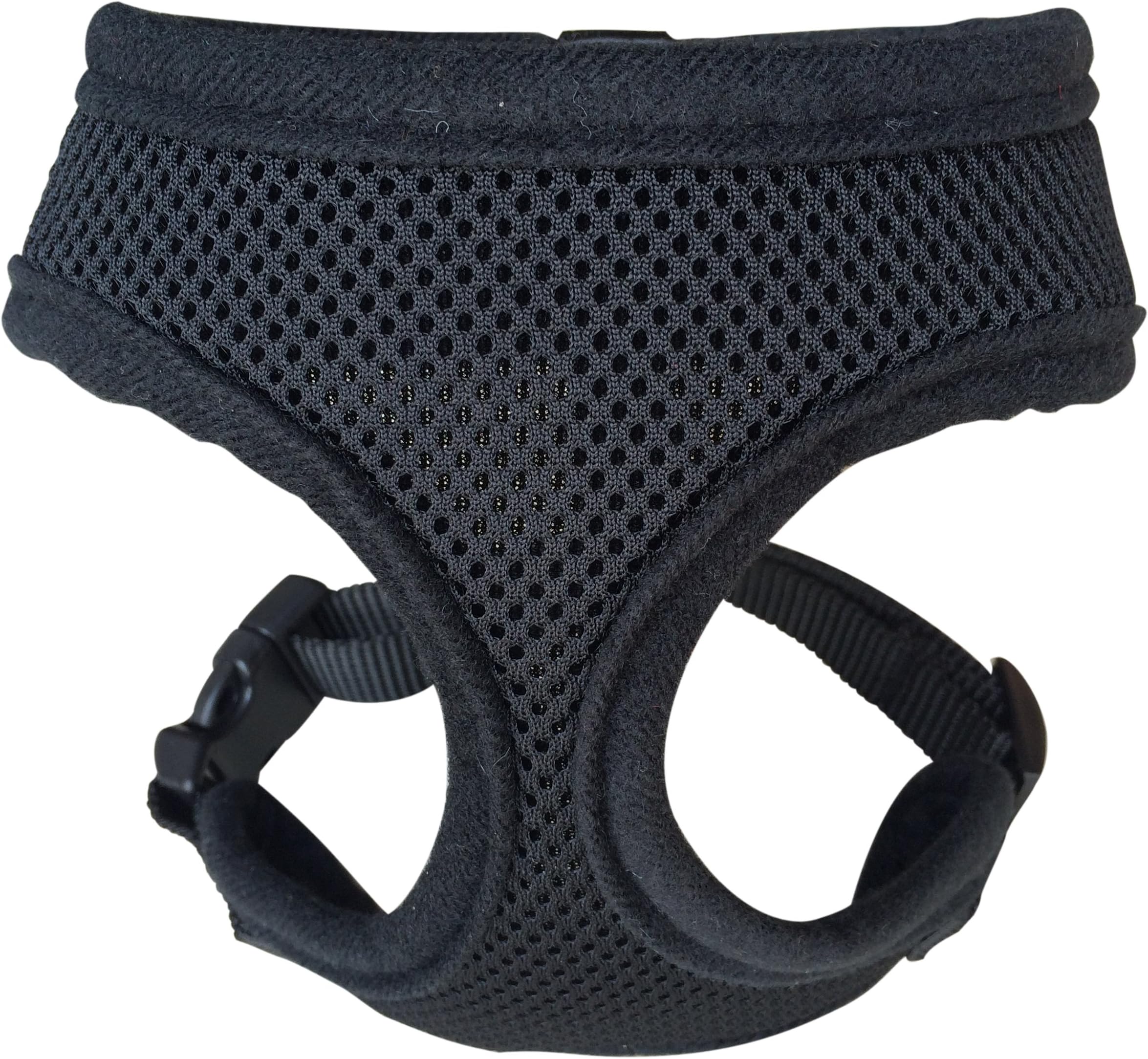 Soft Mesh Dog Cat Harness No Pull Comfort Padded Vest for Small Pet Cat and Puppy