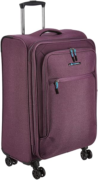 Teakwood Synthetic 28 cms Purple Hardsided Check-in Luggage (TR_T_14_Purple_M)