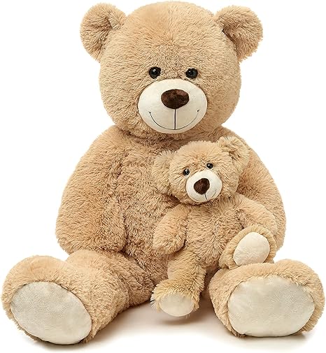 teddy bear mom and baby