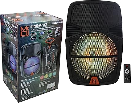 max power dj speakers