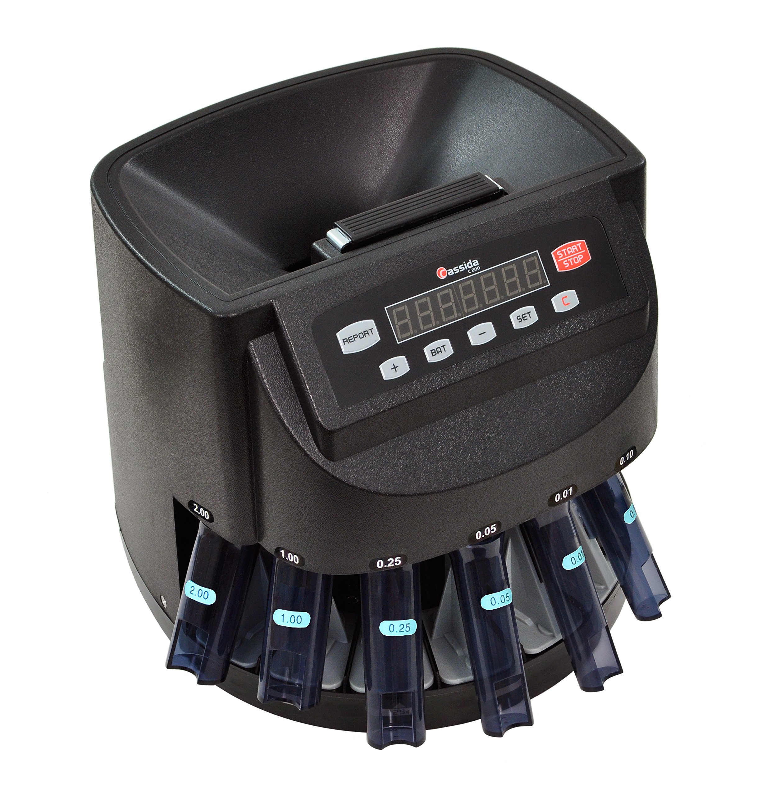 Cassida C200CAD Canadian Coin Counter/Sorter/Roller