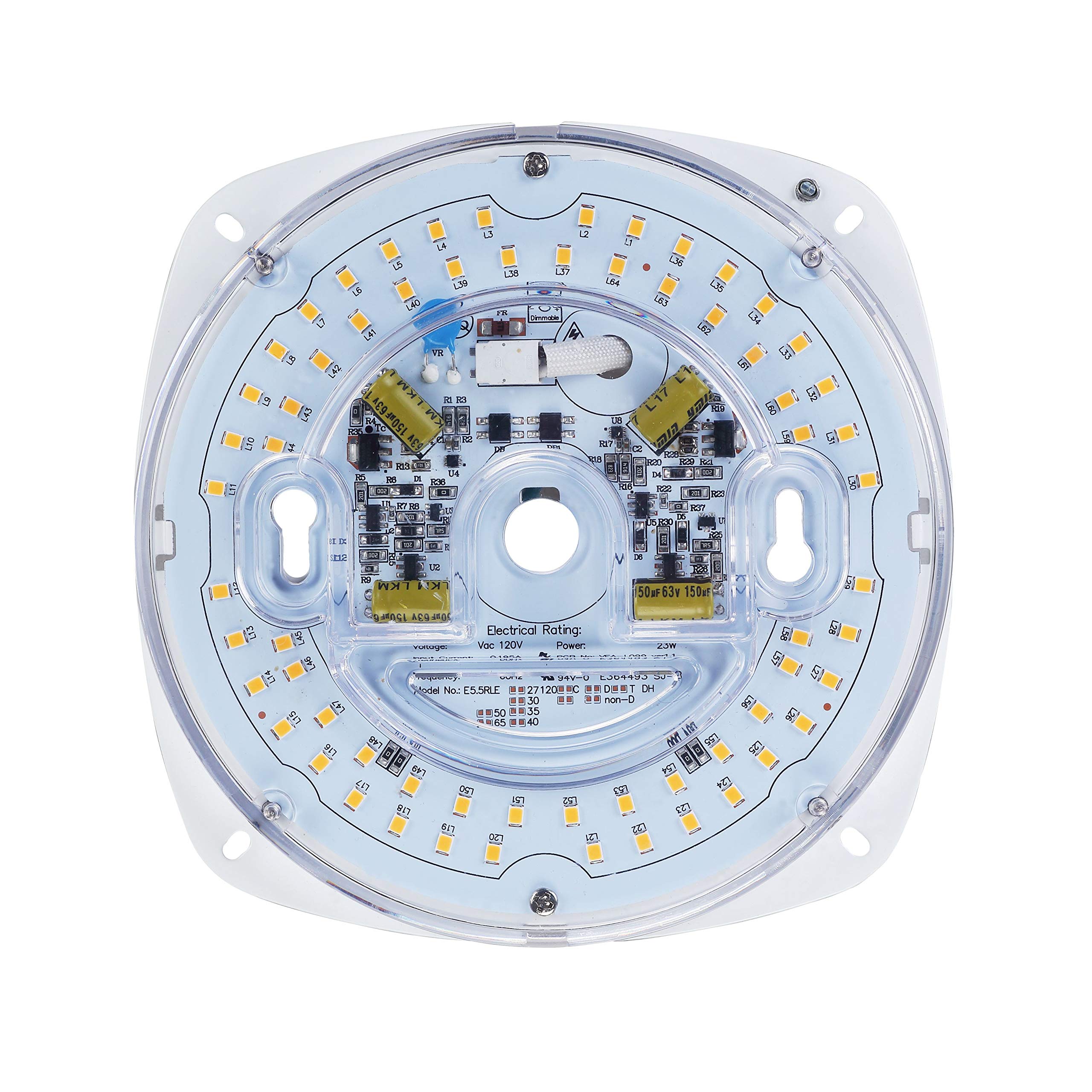 Silverlite 5.5" LED Retrofit Kit Light Engine for Ceiling Fan Light