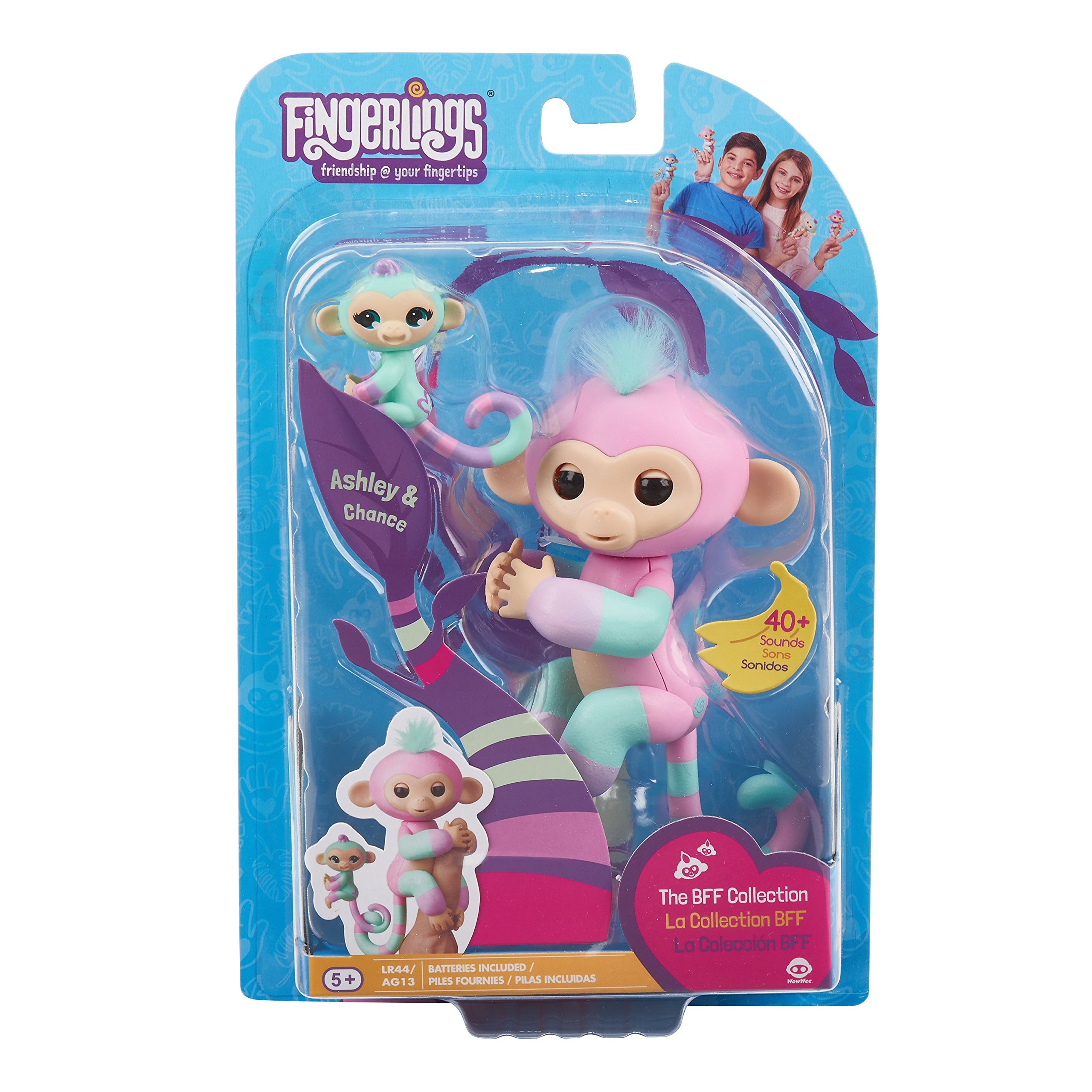 wowwee fingerlings baby monkey & mini bffs
