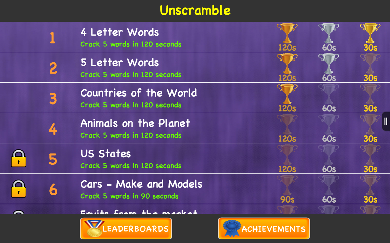 Unscramble Best Free Jumbled Anagrams Words GamesAmazon.co.jp