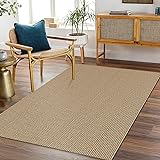 EARTHALL Boho Area Rug 4x6 Ft Washable Rugs for
