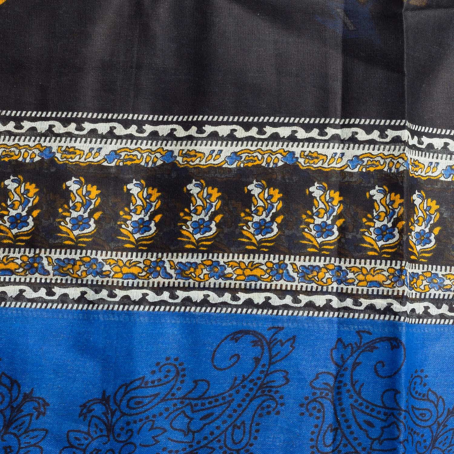 lodestone women's cotton printed dupatta (multi-coloured)