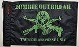 Forever Wave Zombie Outbreak Tactical Flag