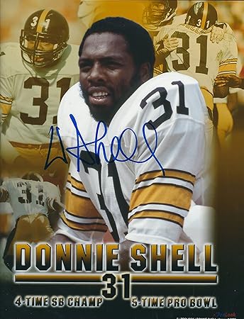 donnie shell autographed jersey