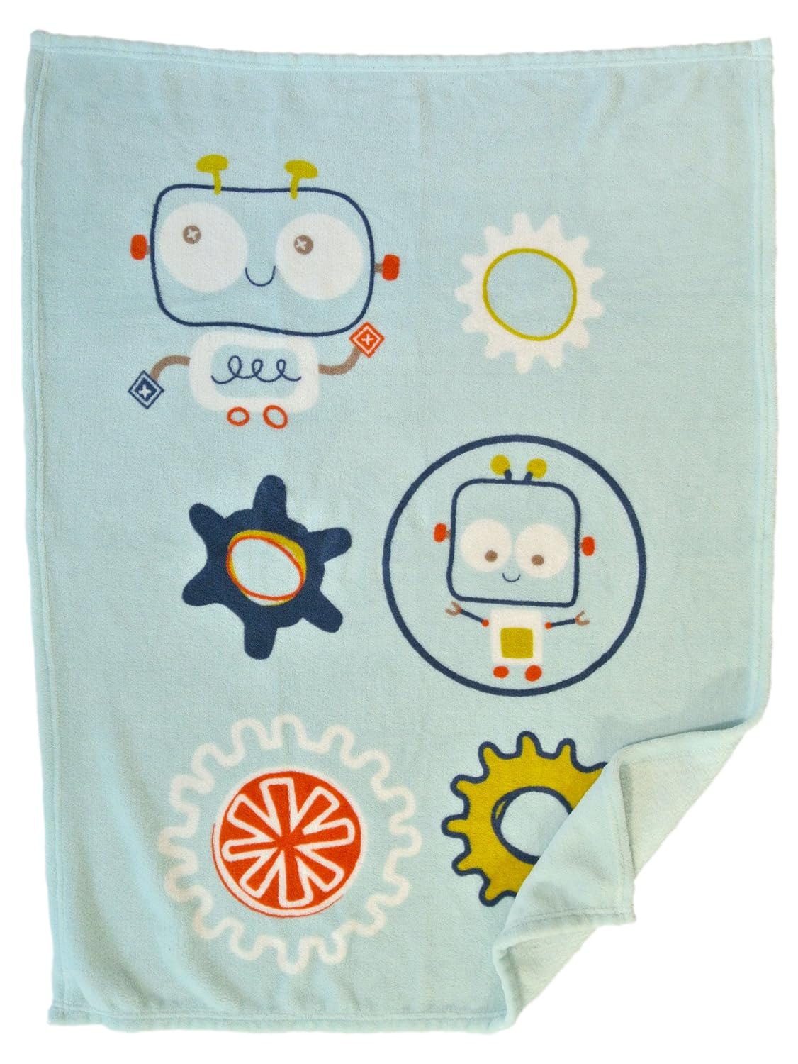 Baby Blanket (Robot) Super Soft Fleece Baby Boy's Blanket/Cozy Blanket/Crib to Toddler/Registry Gift for Boy and Girl/Super Soft