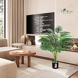 Der Rose 28'' Artificial Palm Tree Large Fake