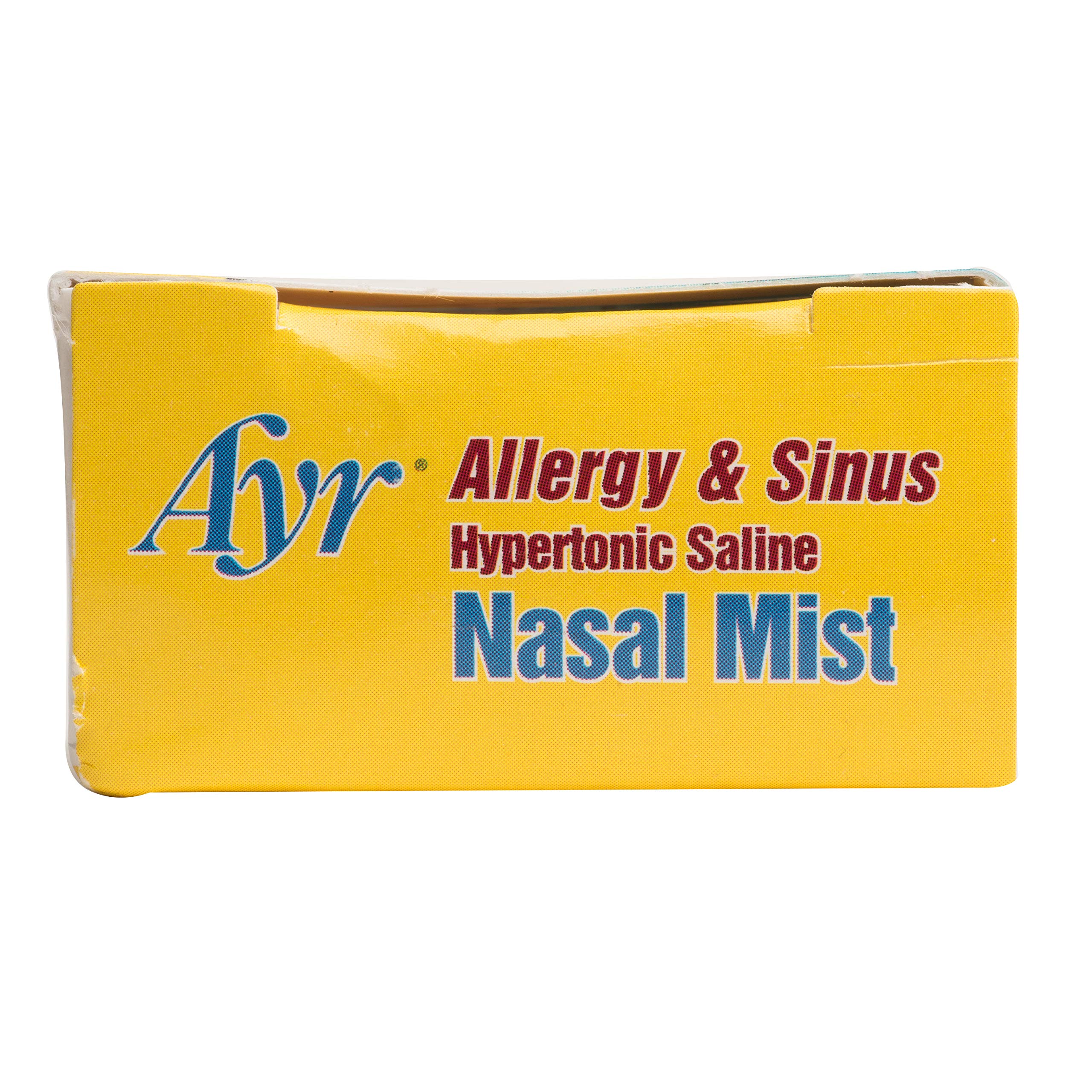 AYR Allergy & Sinus Hypertonic Saline Nasal Mist, White, 1.69 Fl Oz