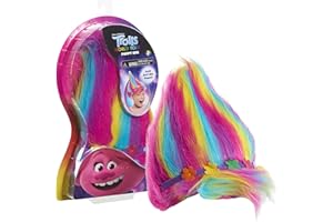 Trolls World Tour Troll-rific Poppy with Rainbow Hair Wig, Kids Toys for Ages 3 Up by Just Play