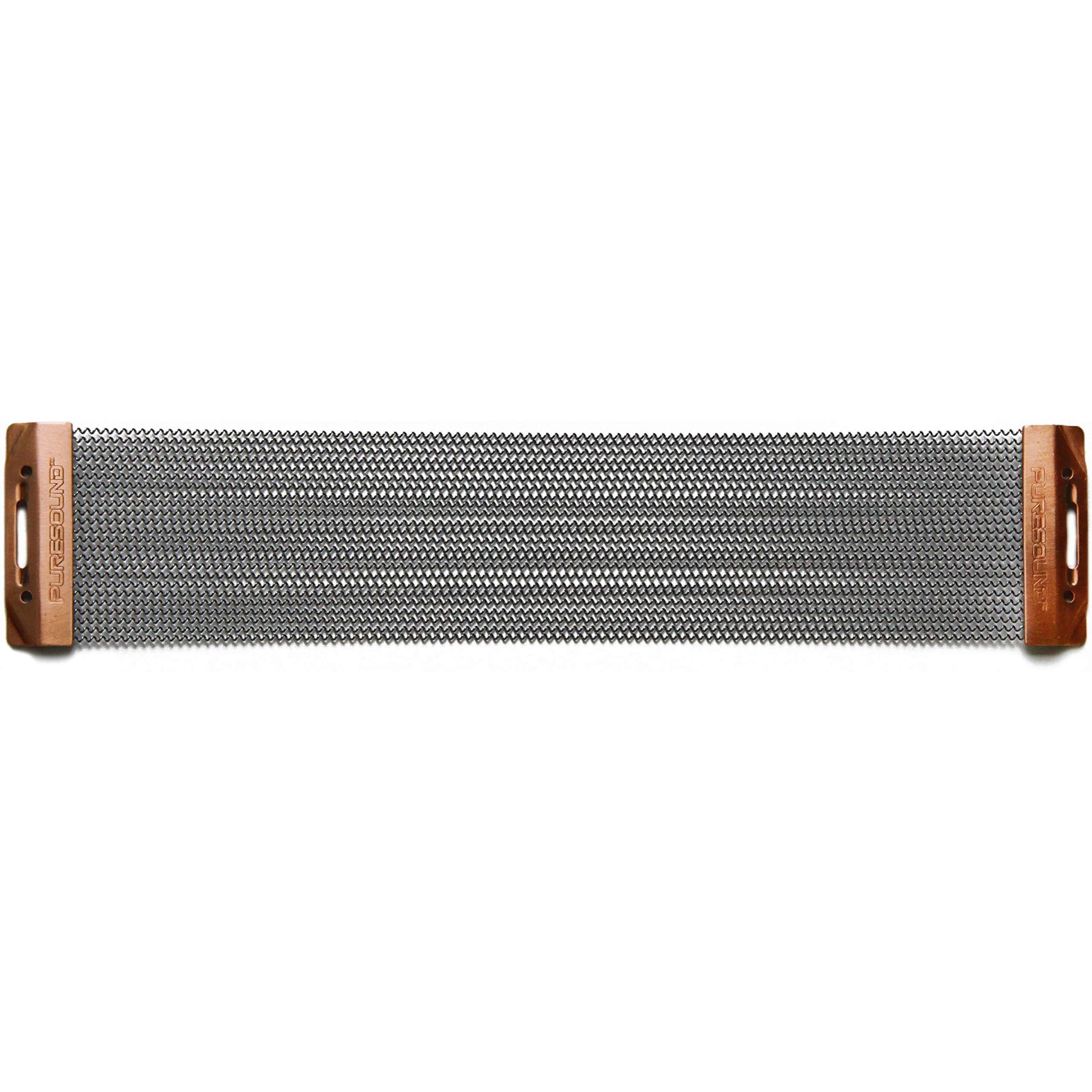 PureSound Custom Pro Steel Snare Wire - Snare Drum Wires - Drum Wire - Speed Release Straps, 24 Strands, 13 Inch