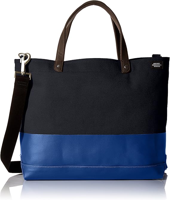 Jack Spade Men's Dipped Industrial Canvas Coal Bag, dark