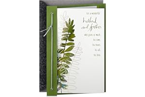 Hallmark Father's Day Card for Husband (For A Wonderful Husband And Father)