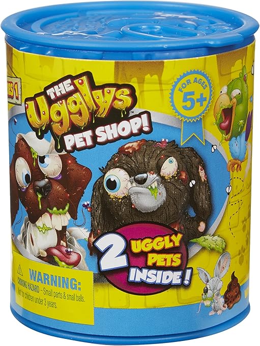 Ugglys Pet Shop Figurines (2 Ugly Pets Inside) Amazon.co.uk Toys & Games