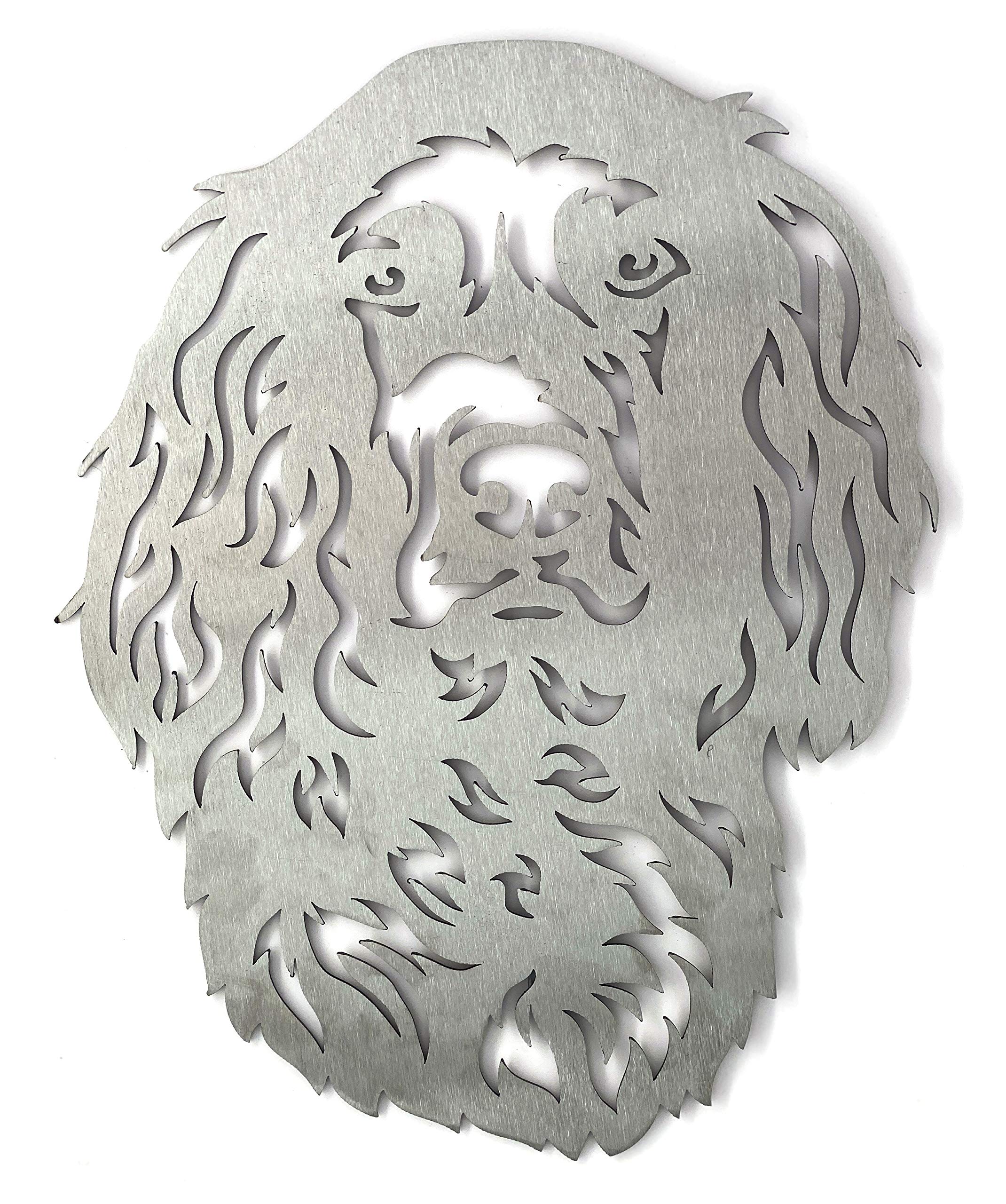 Image Industry Cocker Spaniel - Working Dog Garden Art Sculpture/Garden Ornament/Rusty Metal Dog/Metal Garden Sculpture/Metal Art (Medium 270mm x 342mm)