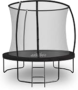 Zero Gravity Ultima 4 Trampoline 8ft Black Edition with Safety Enclosure