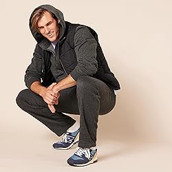 Amazon Essentials Men's Full-Zip Fleece Hoodie