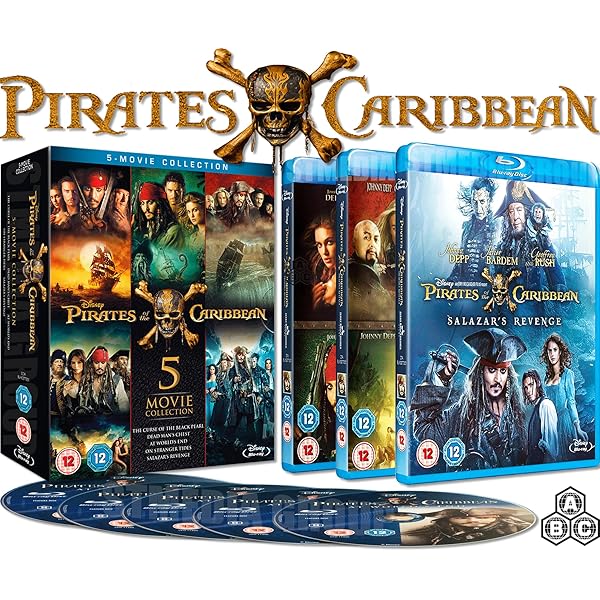 Amazon.com: Pirates of the Caribbean: 5-movie Collection [ 4K