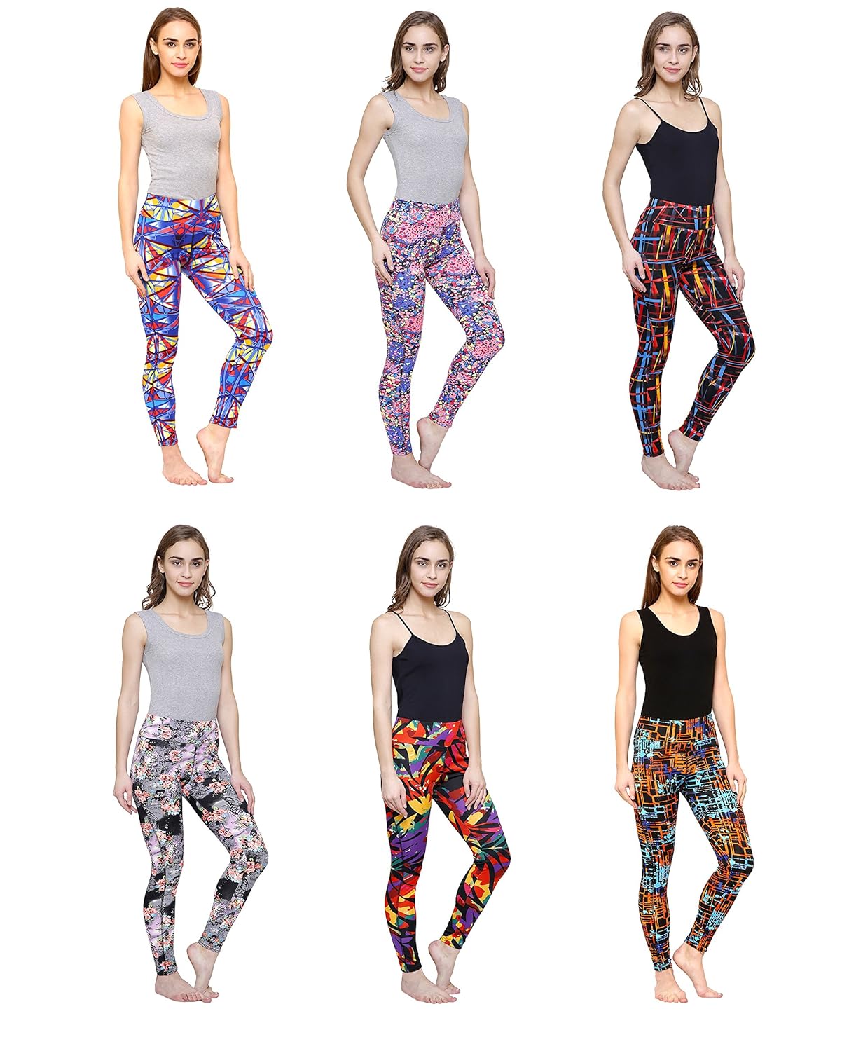 vritraz women's buttery soft popular 3d digital printed full length legging