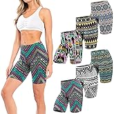 Sexy Basics Womens Ultra Soft Yoga Bike Short | Stretch Boxer Briefs | Multi Packs