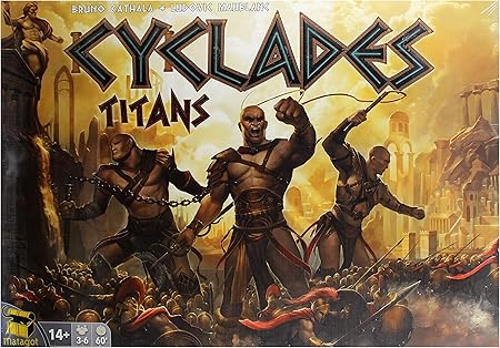 Amazon Matagot Cyclades Titans オランダ語 英語 フランス語 ドイツ語 スペイン語 おもちゃ おもちゃ