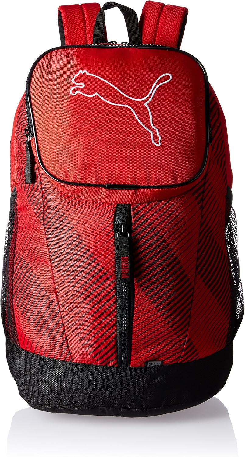Puma Echo Backpack Mochila, color rojo (barbados cherry), talla 30 x