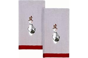 Avanti Linens - Fingertip Towels, Soft & Absorbent Cotton, Set of 2 (Country Friends Collection)