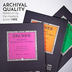 Arches Watercolor Pad 11.69x16.53-inch - Natural