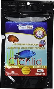 Northfin Food Cichlid Formula 1Mm Pellet 100 Gram Package