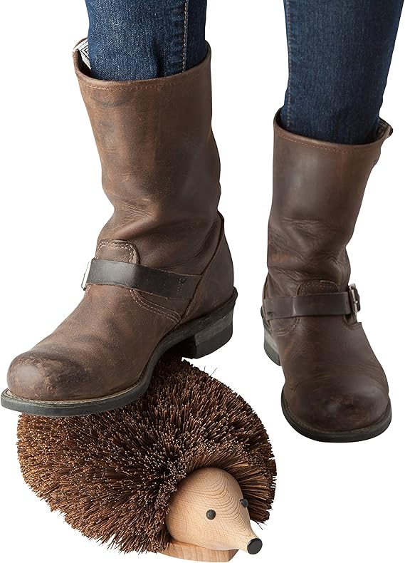 hedgehog boot scraper